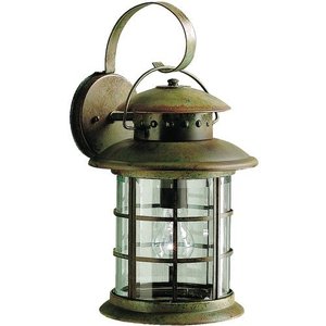 KK9761RST Rustic Entrance Outdoor Wall Light - Rustic