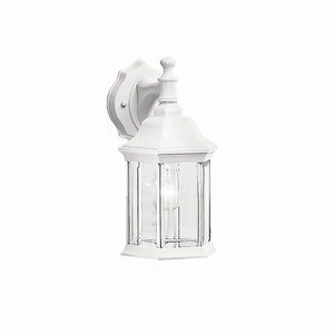 KK9776WH Chesapeake Entrance Outdoor Wall Light - White