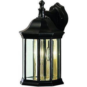 KK9777BK Chesapeake Entrance Outdoor Wall Light - Black