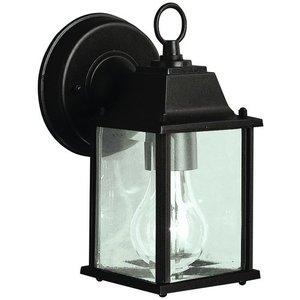 KK9794BK Barrie Entrance Outdoor Wall Light - Black