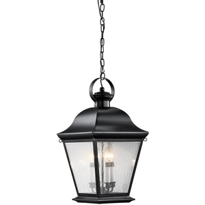 KK9804BK Mount Vernon Hanging Hanging Lantern - Painted Black