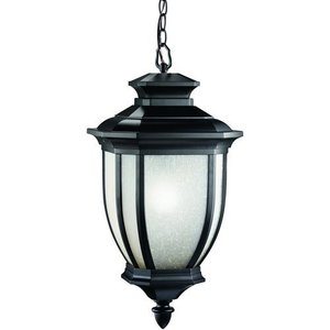 KK9843BK Salisbury Hanging Hanging Lantern - Black