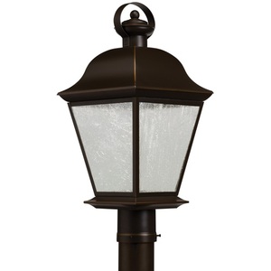 KK9909OZLED Mount Vernon Post Light Post Lights - Olde Bronze