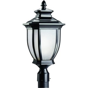 KK9938BK Salisbury Post Light Post Lights - Black