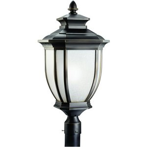 KK9940RZ Salisbury Post Light Post Lights - Rubbed Bronze