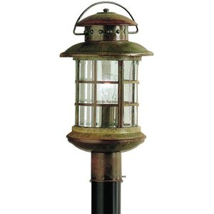 KK9962RST Rustic Post Light Post Lights - Rustic