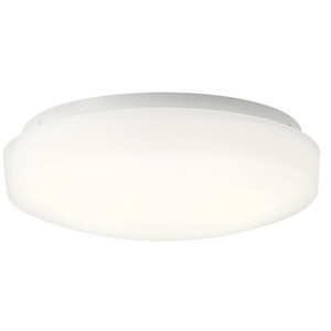 KK10766WHLED Ceiling Space Flush Mount Ceiling Light - White