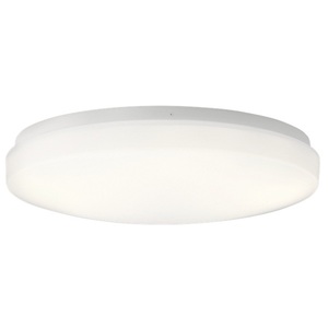 KK10768WHLED Ceiling Space Flush Mount Ceiling Light - White