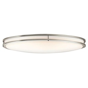 KK10789NILED Avon Flush Mount Ceiling Light - Brushed Nickel