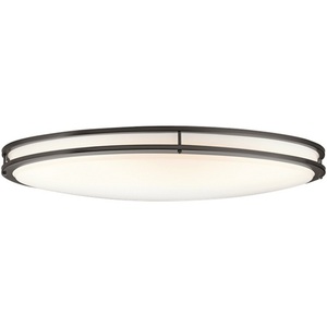 KK10879OZ Verve Flush Mount Ceiling Light - Olde Bronze