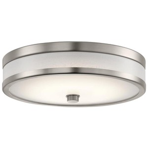 KK11302CPLED Pira Flush Mount Ceiling Light - Champagne