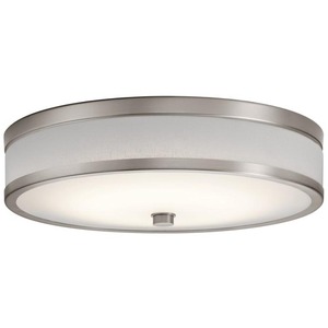 KK11303CPLED Pira Flush Mount Ceiling Light - Champagne