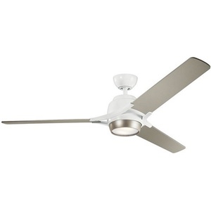 KK300060WH Zeus Oversize Fan (60'' and Larger) Ceiling Fan - White