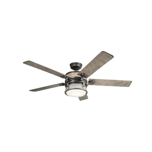 KK310170AVI Ahrendale Oversize Fan (60'' and Larger) Ceiling Fan - Anvil Iron