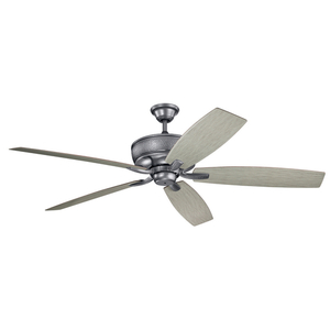 KK310206WSP Monarch Oversize Fan (60'' and Larger) Ceiling Fan - Weathered Steel Powder Coat