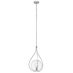 KK42494CH Lynne Down Light Pendant Light - Chrome