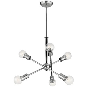 KK43095CH Armstrong Mini Chandelier - Chrome