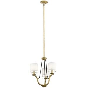 KK43531NBR Thisbe Mini Chandelier - Natural Brass