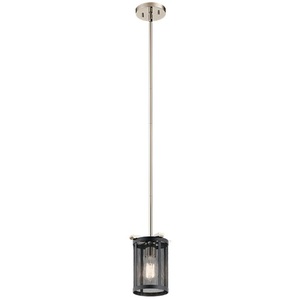 KK43722PN Titus Mini-Pendant Pendant Light - Polished Nickel