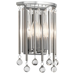 KK43727CH Piper Multi Bulb Wall Sconce - Chrome