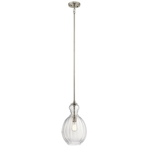 KK43953NI Riviera Mini-Pendant Pendant Light - Brushed Nickel