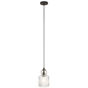 KK43957OZ Riviera Down Light Pendant Light - Olde Bronze