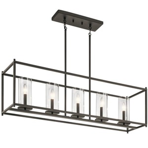 KK43995OZ Crosby Linear Pendant Pendant Light - Olde Bronze