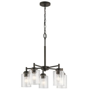 KK44030OZ Winslow Mid Sized Chandelier Chandelier - Olde Bronze