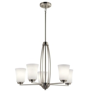 KK44051NI Tao Mid Sized Chandelier Chandelier - Brushed Nickel