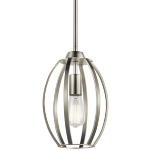 KK44054NI Tao Down Light Pendant Light - Brushed Nickel