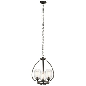 KK44059OZ Tuscany Mini Chandelier - Olde Bronze