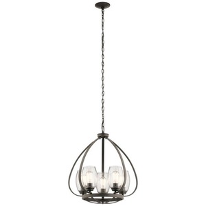 KK44060OZ Tuscany Mini Chandelier - Olde Bronze