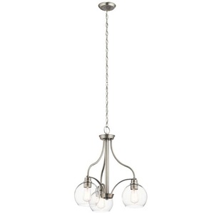 KK44063NI Harmony Mini Chandelier - Brushed Nickel