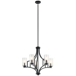 KK44072DBK Vara Mid Sized Chandelier Chandelier - Distressed Black