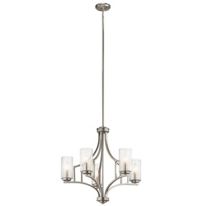 KK44072NI Vara Mid Sized Chandelier Chandelier - Brushed Nickel