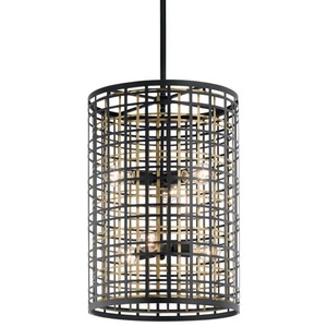 KK44078BK Aldergate Entrance / Foyer Pendant Light - Black