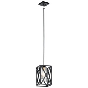 KK44083BK Moorgate Down Light Pendant Light - Black