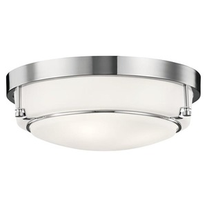 KK44089CH Belmont Flush Mount Ceiling Light - Chrome