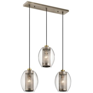 KK44104AP Asher Linear Pendant Pendant Light - Antique Pewter