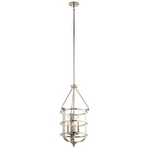 KK44115PN Chatham Entrance / Foyer Pendant Light - Polished Nickel