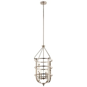 KK44116PN Chatham Entrance / Foyer Pendant Light - Polished Nickel