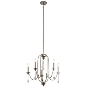 KK44151CLP Karlee Mid Sized Chandelier Chandelier - Classic Pewter