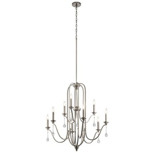 KK44152CLP Karlee Mid Sized Chandelier Chandelier - Classic Pewter