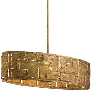 KK44156PG Shefali Linear Pendant Pendant Light - Pharaoh Gold