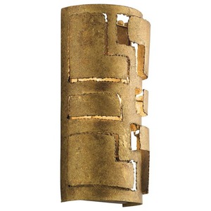 KK44157PG Shefali 1 Bulb Wall Sconce - Pharaoh Gold