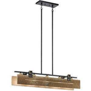 KK44180BKT Ridgewood Linear Pendant Pendant Light - Textured Black