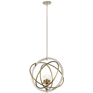 KK44202PN Ibis Entrance / Foyer Pendant Light - Polished Nickel