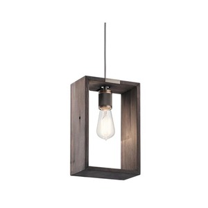 KK44217CLP Industrial Frames Down Light Pendant Light - Classic Pewter