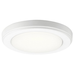 KK44244WHLED40 Zeo Flush Mount Ceiling Light - White