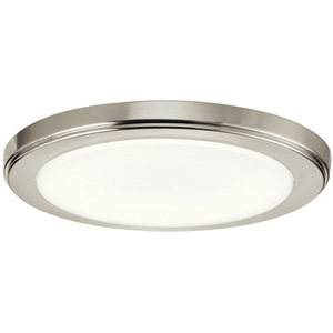 KK44246NILED30 Zeo Flush Mount Ceiling Light - Brushed Nickel